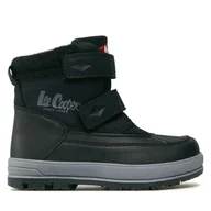 Buty dla chłopców - Śniegowce Lee Cooper Lcj-23-01-2057K Czarny - miniaturka - grafika 1