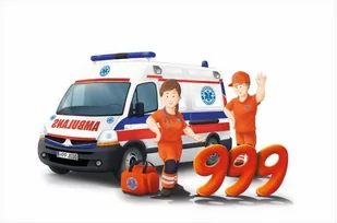 Tabliczka z numerem alarmowym 999 - Pomoce naukowe - miniaturka - grafika 1