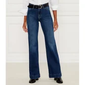 Spodnie damskie - Joop! Jeansy | flare fit - miniaturka - grafika 1