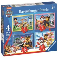 Puzzle - Ravensburger Puzzle 4w1. Psi Patrol - miniaturka - grafika 1