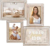 Ramki na zdjęcia - Ramka ZEP ZEP Rosel Natural 4Q Galerie Holz 2x10x15 2x13x18 AC446B - miniaturka - grafika 1