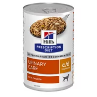 Mokra karma dla psów - Hill's Prescription Diet c/d Multicare Urinary Care, kurczak - 48 x 370 g - miniaturka - grafika 1