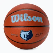 Koszykówka - Piłka do koszykówki Wilson NBA Team Alliance Memphis Grizzlies brown rozmiar 7 - miniaturka - grafika 1