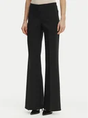 Spodnie damskie - Rinascimento Spodnie palazzo CFC0127878003 Czarny Wide Leg - miniaturka - grafika 1