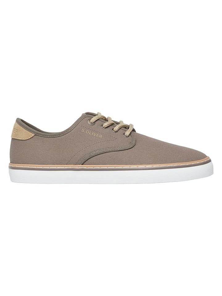 s.Oliver Sneakersy w kolorze khaki