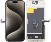 Części serwisowe do telefonów - WYŚWIETLACZ EKRAN LCD DOTYK DO Apple iPhone 15 Pro SOFT OLED - miniaturka - grafika 1