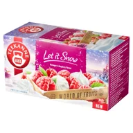 Herbata - Teekanne World of Fruits Let it Snow Herbata owocowa o smaku bezy i maliny 20 x 2,25 g - miniaturka - grafika 1