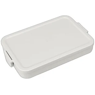 Brabantia 202926 - pojemnik na lunch make   take - płaski - light grey kod: 20 28 41 - Lunch boxy - miniaturka - grafika 1