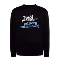 Moda i Uroda OUTLET - Bluza reklamowa unisex 290 g z logo własnym nadrukiem odzież reklamowa - miniaturka - grafika 1