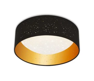 Brilo 3482-015 - LED Plafon MAILA STARRY LED/12W/230V czarny/złoty - Lampy sufitowe - miniaturka - grafika 1