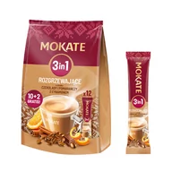 Kawa - Napój kawowy Mokate 3w1 Rozgrzewający 10+2 saszetki - miniaturka - grafika 1