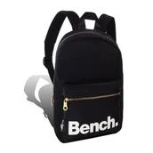 Plecaki - Bench czarny plecak nylonowy plecak miejski sklep damski 25x35x12 plecak damski D2ORI304S - miniaturka - grafika 1