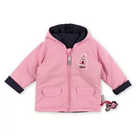 Kurtki i płaszcze dla dziewczynek - Sigikid Dziewczęca dwustronna kurtka, różowy/niebieski/koń, 86 cm - miniaturka - grafika 1