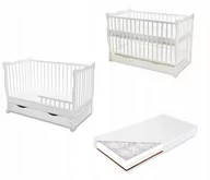 Łóżeczka i kojce - ﻿Łóżeczko JULIA DELUXE TAPCZANIK Sofa + materac GPK - miniaturka - grafika 1