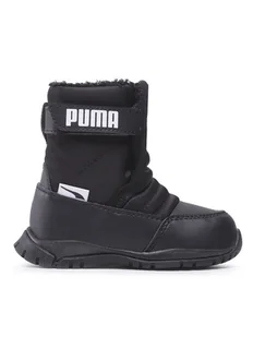 Puma Śniegowce Nieve Boot Wtr Ac Inf 380746 03 Czarny - Buty dla chłopców - miniaturka - grafika 1