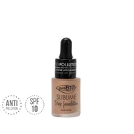 Podkłady do twarzy - Purobio Podkład Pielęgnacyjny Drop, Anti Pollution, Kolor 04Y, 15ml - miniaturka - grafika 1