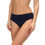 Majtki damskie - LAMA Figi Damskie Bikini GRANATOWE r. XL, 3 szt. - miniaturka - grafika 1