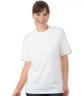 Koszulki i topy damskie - Trigema Damska koszulka Deluxe bawełna, biały, 5XL - miniaturka - grafika 1