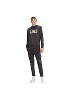 Spodenki męskie - TOM TAILOR Denim Męskie spodnie dresowe cargo 1032791, 29476 - Coal Grey, S - miniaturka - grafika 1