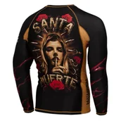 Kimona, stroje i obuwie - Extreme Hobby Rashguard Długi Rękaw Longsleeve Santa Muerte - miniaturka - grafika 1