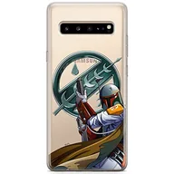 Etui i futerały do telefonów - ERT GROUP etui na telefon Samsung S10 5G, case oryginalny i oficjalnie licencjonowany przez Star Wars, wzór Boba Fett 002, optymalnie dopasowane, plecki z TPU częściowo przeźroczyste - miniaturka - grafika 1