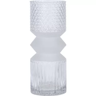 Wazon Szklany Cylindryczny, 25 Cm - Wazony i flakony - miniaturka - grafika 1