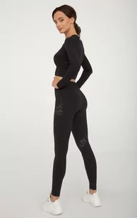 LEGGINSY GATTA FITNES GA (kolor black, rozmiar L) - Legginsy - miniaturka - grafika 2