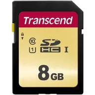 Karty pamięci - Karta pamięci Transcend 500S SDHC 8GB UHS-I U1 (Class 10) (95R/60W) (TS8GSDC500S) - miniaturka - grafika 1