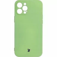 Etui i futerały do telefonów - Bizon Etui Case Silicone iPhone 12 Pro Max jasnozielone BCSIP12PMLGN - miniaturka - grafika 1