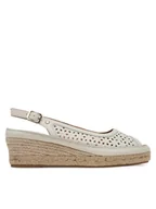 Sandały damskie - Pikolinos Espadryle W4A-1828 Biały - miniaturka - grafika 1