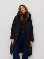 Kurtki damskie - Reserved - Pikowana kurtka z puchem - czarny - miniaturka - grafika 1