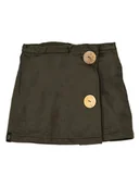Apaszki i szaliki damskie - Buff Szal-koło w kolorze khaki - (D)40 x (S)28 cm - miniaturka - grafika 1