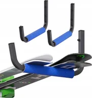 Inne akcesoria do nawadniania - UCHWYT ŚCIENNY NA NARTY DESKĘ DRABINĘ ROWER DREWNO - miniaturka - grafika 1