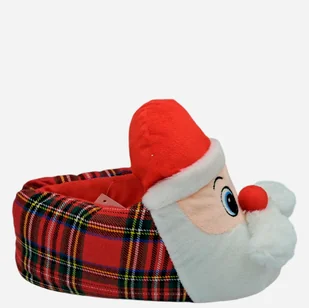 Kapcie kigurumi męskie z zamkniętymi palcami ocieplane Mad House Boris 40-42 Czerwone (2000200217107) - Kapcie męskie - miniaturka - grafika 1