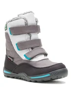 Botki damskie - Kamik Botki zimowe "Henrik" w kolorze szarym - miniaturka - grafika 1