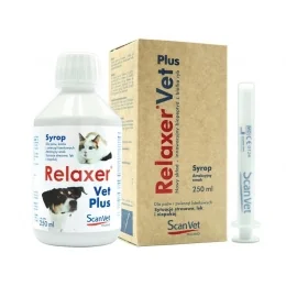 Scanvet Relaxer VET PLUS 250ml - Suplementy i witaminy dla psów - miniaturka - grafika 2