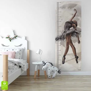 Samoprzylepna miarka wzrostu - Balerina - Wyposażenie pokoiku dziecięcego - miniaturka - grafika 1