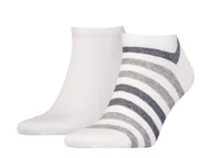 Skarpetki męskie - Tommy Hilfiger, Skarpety męskie, 2-pack, biały, rozmiar 39/42 - miniaturka - grafika 1