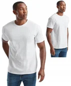 Koszulki męskie - Koszulka Męska T-Shirt Bawełna FRUIT Loom Valueweight 610360 BIAŁA XL - miniaturka - grafika 1