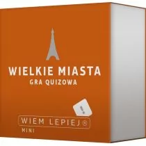 Wiem Lepiej: Wielkie miasta Dodatek - Gry planszowe - miniaturka - grafika 1