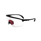 Okulary przeciwsłoneczne - adidas Męskie okulary przeciwsłoneczne SP0044, matowa czerń, 00/0/140, matowy czarny, 00/0/140 - miniaturka - grafika 1