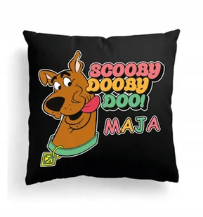CZARNA Poduszka Z IMIENIEM Na Wielkanoc ŚMIESZNY SCOOBY DOO PIES BAJKA - Poduszki dekoracyjne CZARNA Poduszka Z IMIENIEM Na Wielkanoc ŚMIESZNY SCOOBY DOO PIES BAJKA - Poduszki dekoracyjne - miniaturka - grafika 1