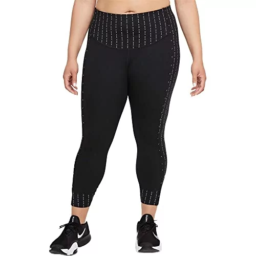 Legginsy damskie NIKE, Black/(Clear), S