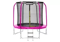 Trampoliny - Marimex Marimex trampolina 244cm różowa 2022 - miniaturka - grafika 1