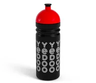 Shakery i bidony sportowe - Butelka Yedoo  700 ml black - miniaturka - grafika 1