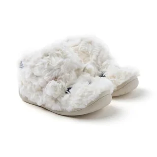 GIOSEPPO Winger, kapcie dziewczęce Off-White, 24 EU, kość słoniowa, 24 EU - Kapcie damskie - miniaturka - grafika 1
