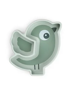 done by deer Miska "Birdee" w kolorze zielonym do nauki jedzenia - Sztućce dla dzieci - miniaturka - grafika 1