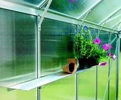 Pozostałe akcesoria do uprawy roślin - VITAVIA Półka aluminiowa 122x15 cm - miniaturka - grafika 1