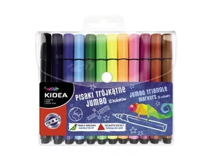 Pisaki trójkątne Jumbo 12 sztuk - Przybory szkolne - miniaturka - grafika 3