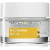 Kremy do twarzy - Farmona Perfect Beauty Gold krem przeciw zmarszczkom ze złotem 50 ml - miniaturka - grafika 1